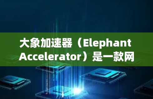 大象加速器（Elephant Accelerator）是一款网络加速工具，旨在帮助用户加快网络速度。以下是下载和使用该工具的步骤