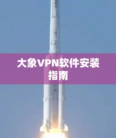 大象VPN软件安装指南