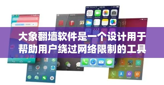 大象翻墙软件是一个设计用于帮助用户绕过网络限制的工具，允许用户访问通常被限制的网站或内容。以下是对该软件的详细分析和评估