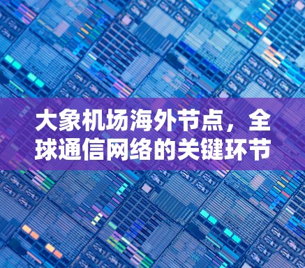 大象机场海外节点，全球通信网络的关键环节
