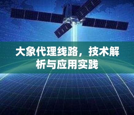 大象代理线路，技术解析与应用实践