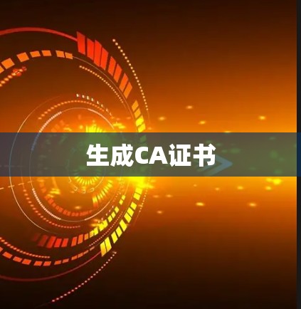 生成CA证书