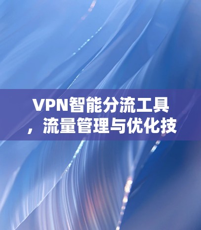 VPN智能分流工具，流量管理与优化技术应用