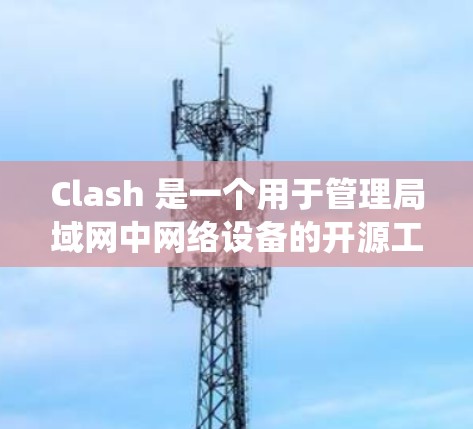 Clash 是一个用于管理局域网中网络设备的开源工具。导入节点到 Clash 中可以帮助你更好地管理和监控网络设备。以下是关于如何在 Windows 系统中导入 Clash 节点的步骤