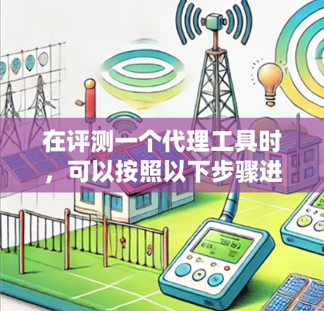 在评测一个代理工具时，可以按照以下步骤进行系统化的测试和分析