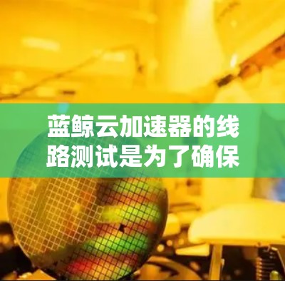 蓝鲸云加速器的线路测试是为了确保网络连接的稳定性、延迟控制在合理范围内以及带宽利用率的优化。以下是一些常用的线路测试方法和工具