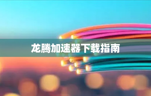龙腾加速器下载指南