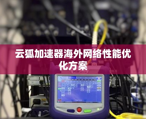 云狐加速器海外网络性能优化方案
