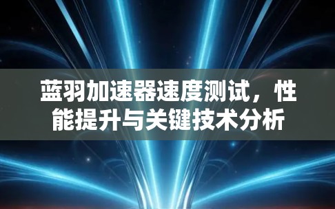 蓝羽加速器速度测试，性能提升与关键技术分析