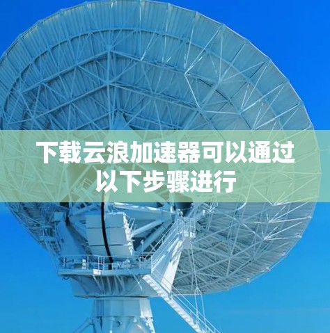 下载云浪加速器可以通过以下步骤进行
