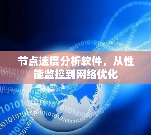 节点速度分析软件，从性能监控到网络优化